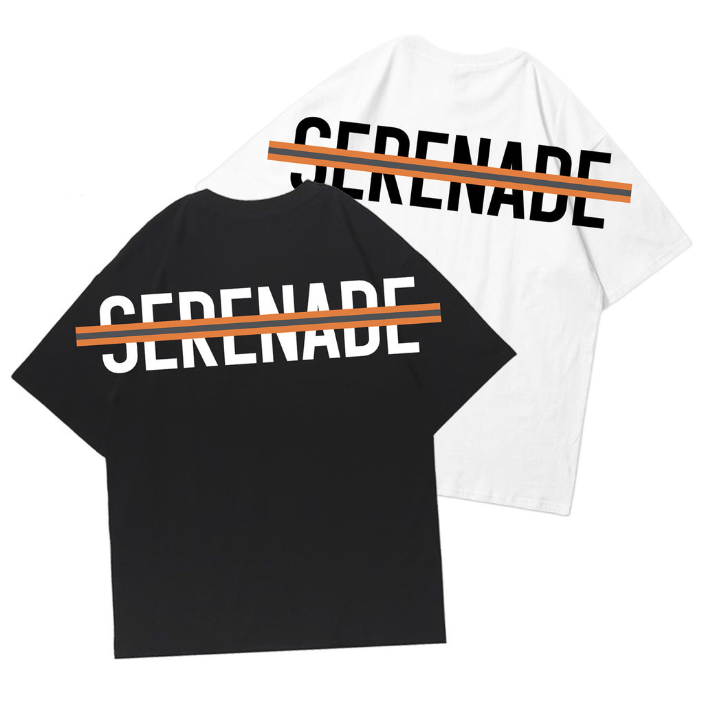 T-shirt serenade street art - kaos unisex