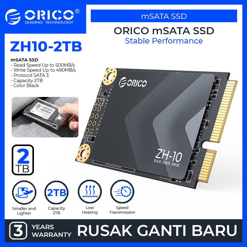 ORICO mSATA SSD 2TB- ZH10