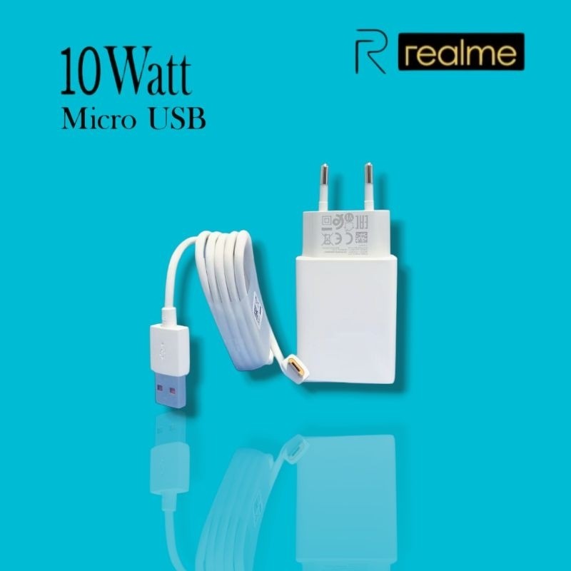 New Charger Casan Relmi 10Wat Original Micro USB C1 C2 C3 C11 C12 C20 C21 C30 C30S C31 C33