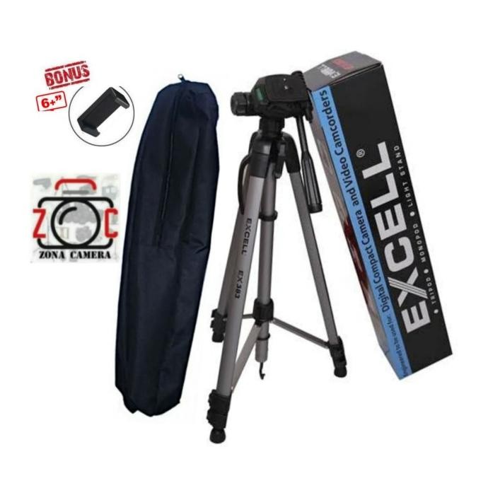 Tripod Excell EX380 Penhead Video Vlog Smartphone Kamera Stand 380 ex