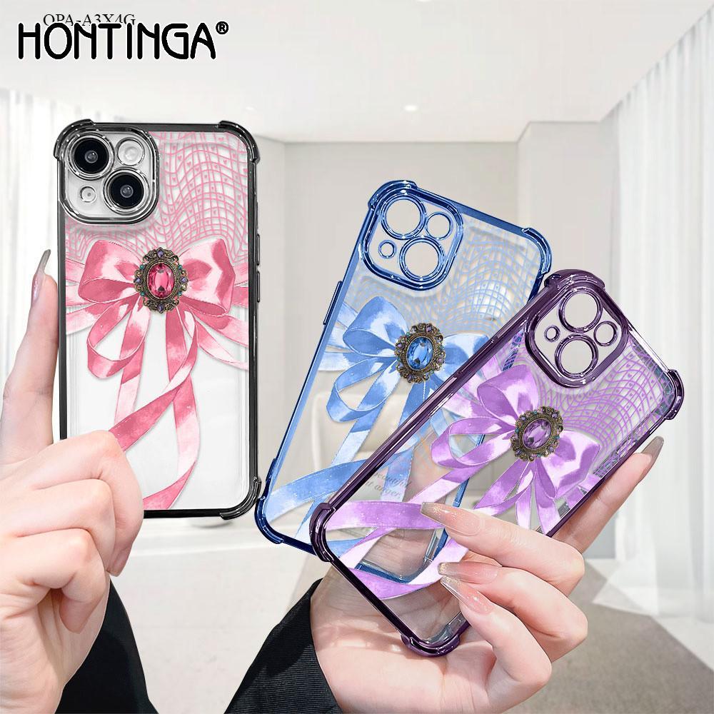 Hontinga Casing Hp Untuk OPPO A3X A3 A3S A12E A7 A5S A12 A11K A58 A60 A54 A53 A33 A31 A37 A37F A55 A