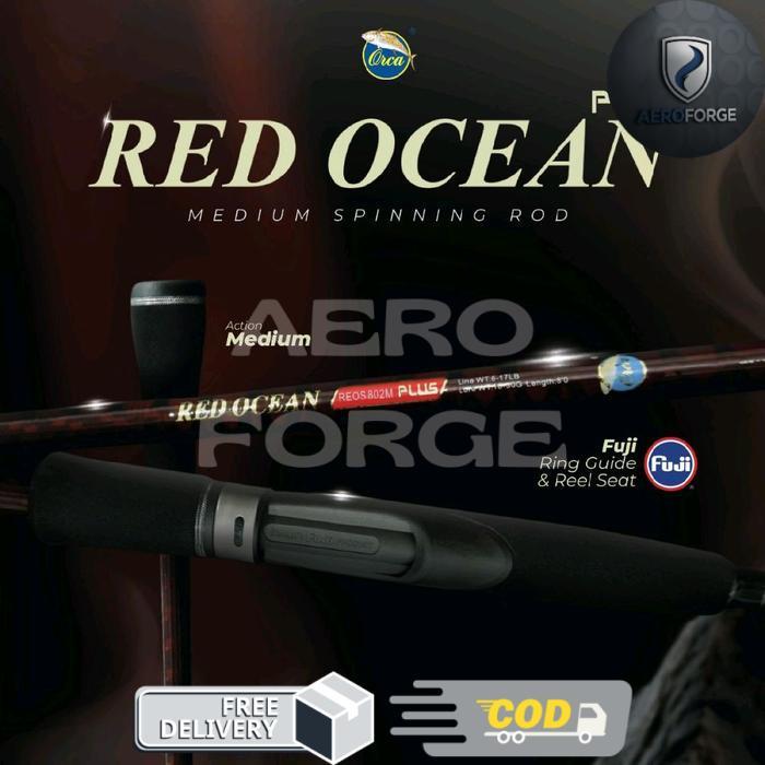 Joran Carbon  Orca Red Ocean & Orca Red Ocean Plus 802M - 802MS