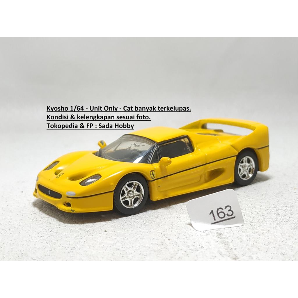 Kyosho First Edition 1/64 Ferrari F50 Kuning Unit Only