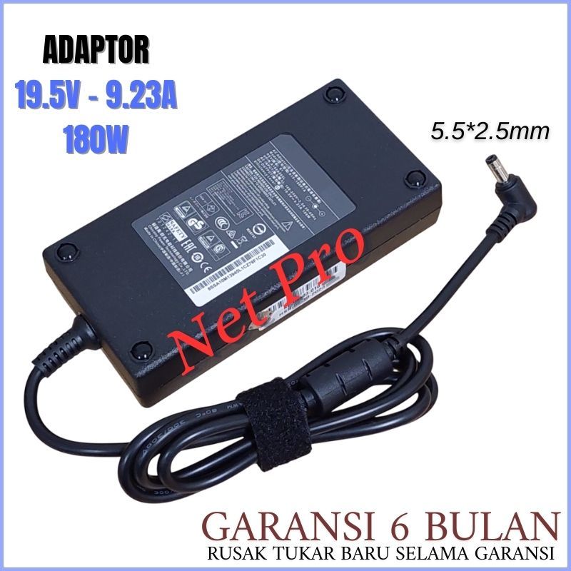 Charger Adaptor CHICONY A15-180P1A 19.5V  9.23A DC 5.5*2.5mm 180W -NPRO