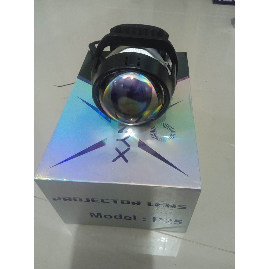 biled vinyx p25 2,5 inch bonus demon  lebih terang dari aes turbo se