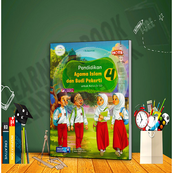BUKU GLOBAL PENDIDIKAN AGAMA ISLAM KLS 4 SD/MI PENERBIT TIGA SERANGKAI TERBARU EDISI 2026 (DEEP LEAR
