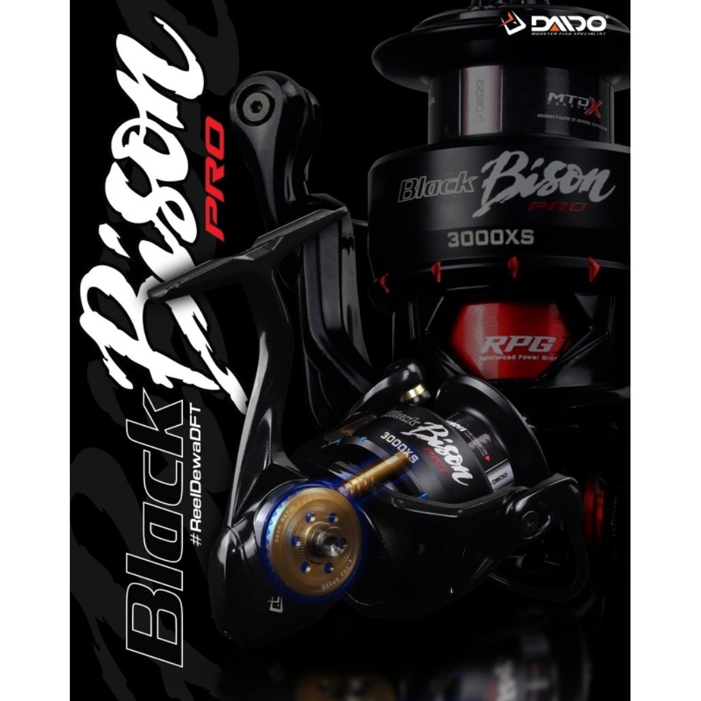 Reel Daido Black Bison Pro 2000 XS & 3000 XS