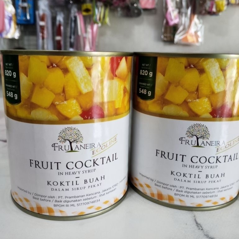 FRUTANEIRA COCKTAIL BUAH KALENG / BUAH KALENG COCKTAIL FRUTANEIRA