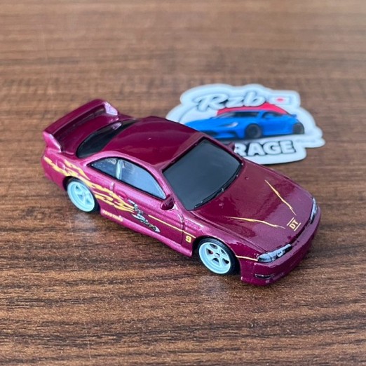 Hot Wheels Premium Nissan Silvia S14 Fast Furious Swap Velg (Loose)
