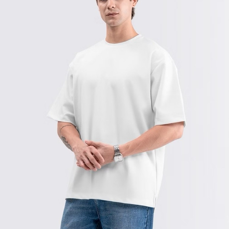 Livehaf / Boxy Ease Tee Natural