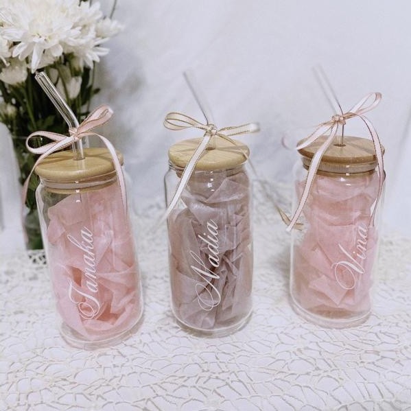 Gelas Kaca Aesthetic | Tumblr | free custom design Gelas Minum