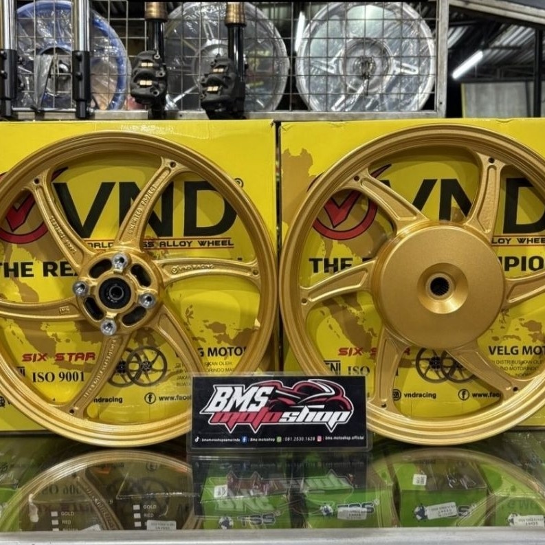 VELG VND SIXSTAR V1 M3/GEAR 140/160-14 GOLD