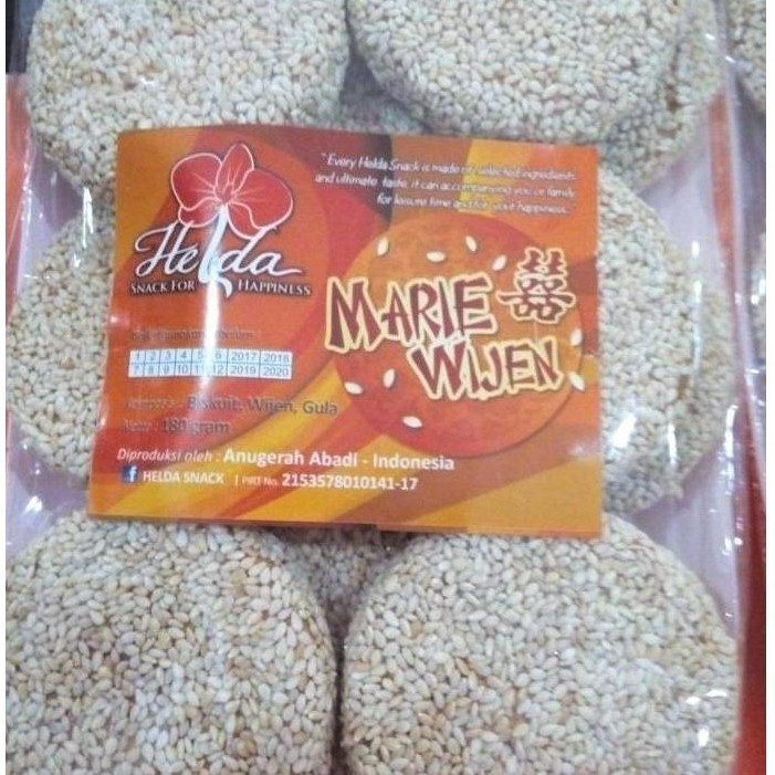 Marie Wijen / Kue ting jin / kue lamaran