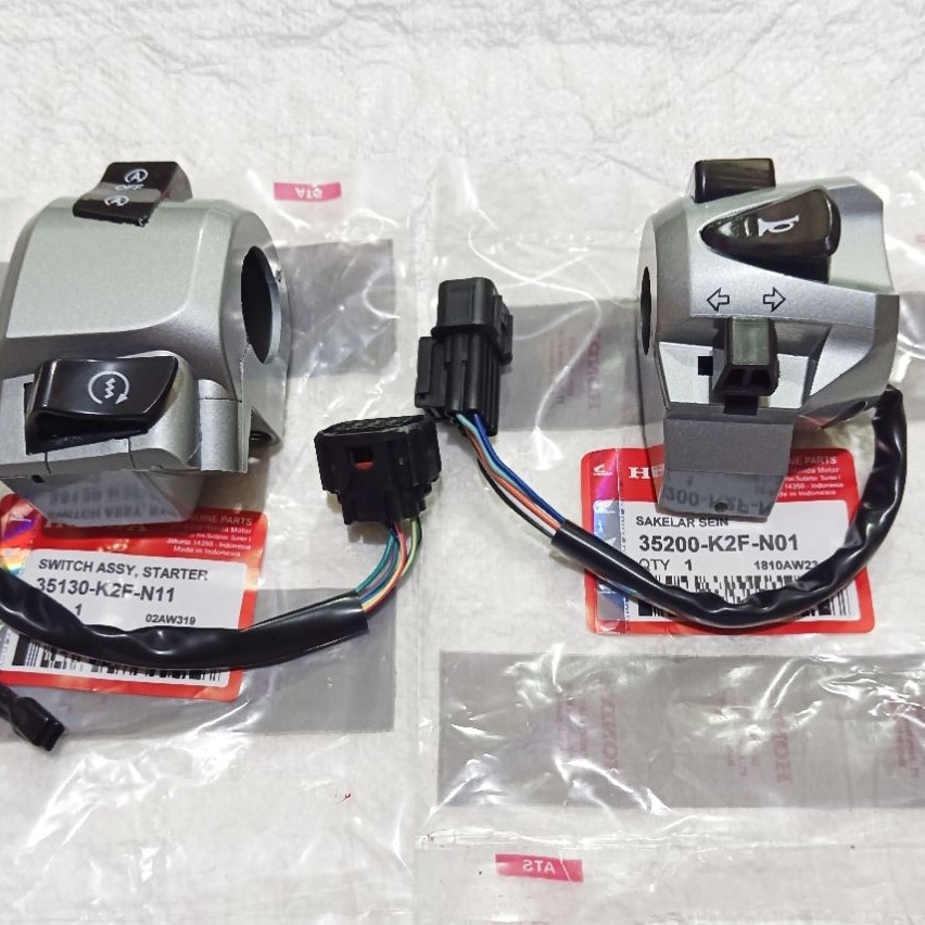 SAKLAR KANAN KIRI SCOOPY NEW K2F 2021-2023 TOMBOL STATER SEN KLAKSON IDLING SCOOPY NEW KODE 2021-202