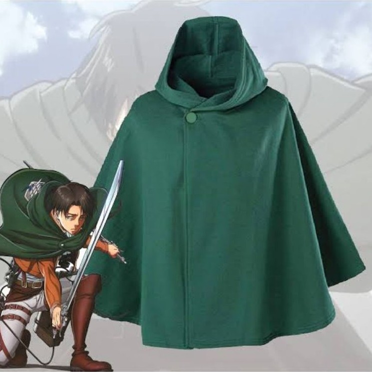 FINAL SEASON AOT PROMO JUBAH ANIME ATTACK ON TITAN SHINGEKI NO KYOJIN (SNK) Jubah AOT
