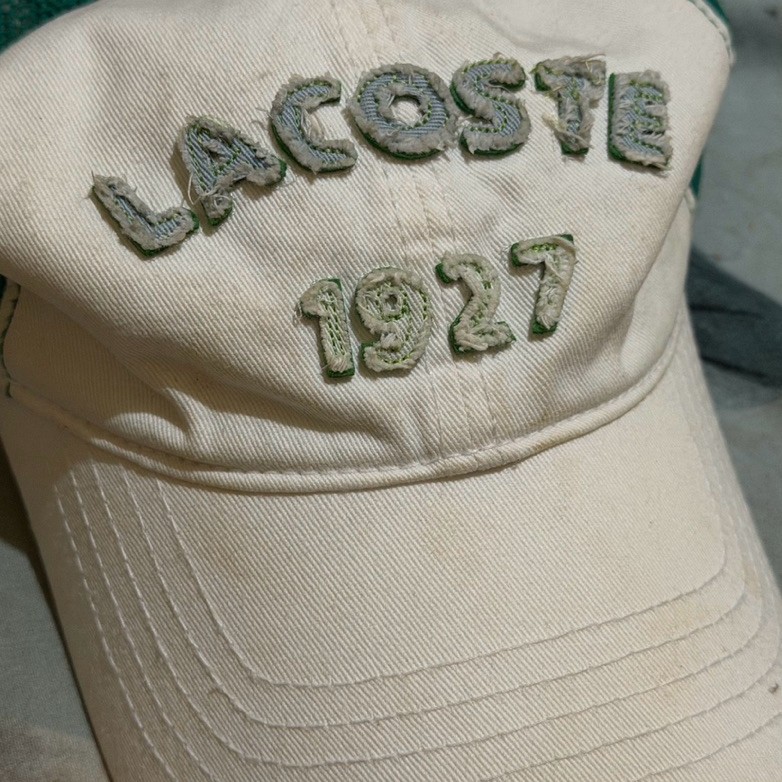 topi lacoste rare original