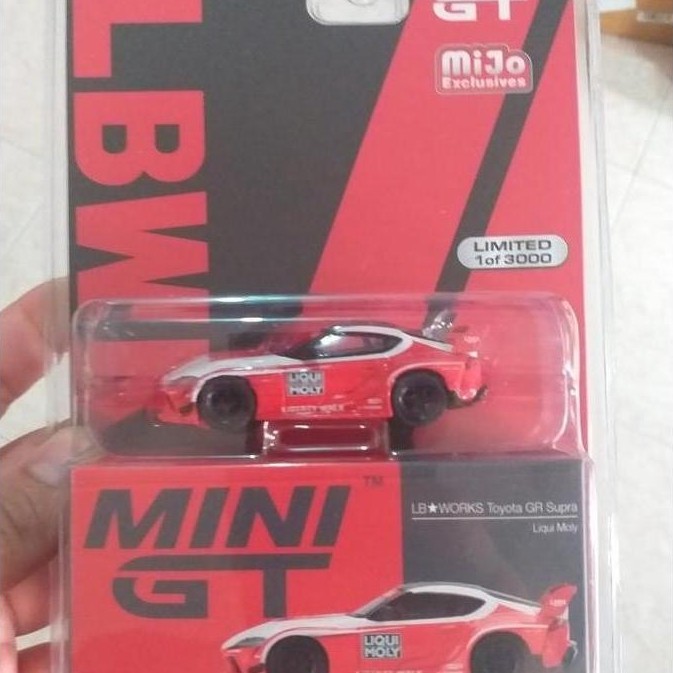 MINI GT 290 - LBWORKS Toyota GR Supra Liqui Moly MIJO (TERBAIK) (TERBARU) (TERMURAH)