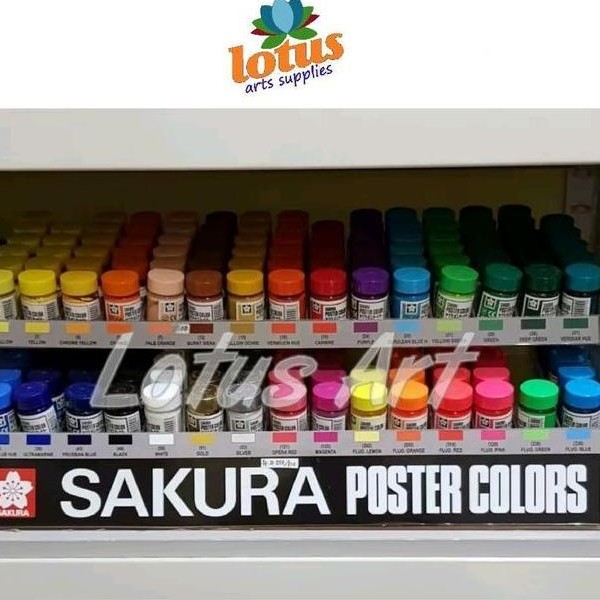 Colore- Sakura Poster Color 15Ml Cat Poster Satuan