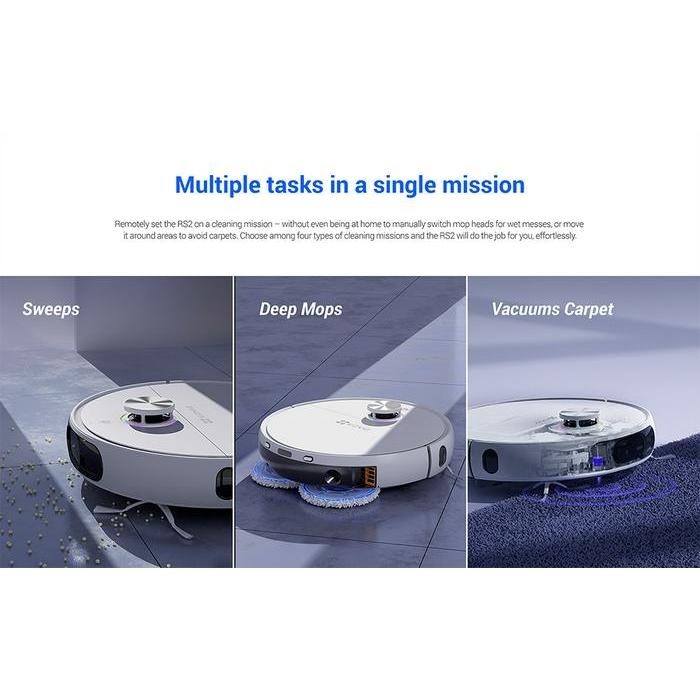 RS2 EZVIZ ROBOT VACUUM & MOP COMBO LASER NAVIGATION WITH DOCKING
