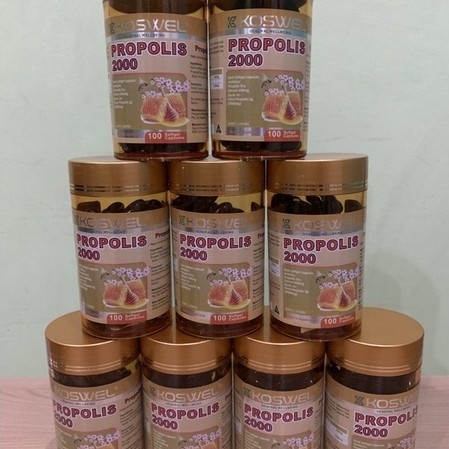Propolis Koswel 2000mg isi 100 SofGel Capsule Australia