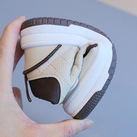 Bata Kiddora - Sepatu Sneakers Boots Anak Laki Laki / Sepatu Boost Anak Cowok Kekinian / Sepatu