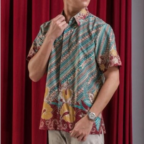 New Kichi Batik Kemeja Batik Pria Laksana