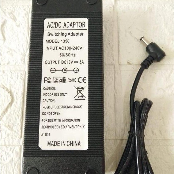 AC/DC ADAPTOR 13V 5A