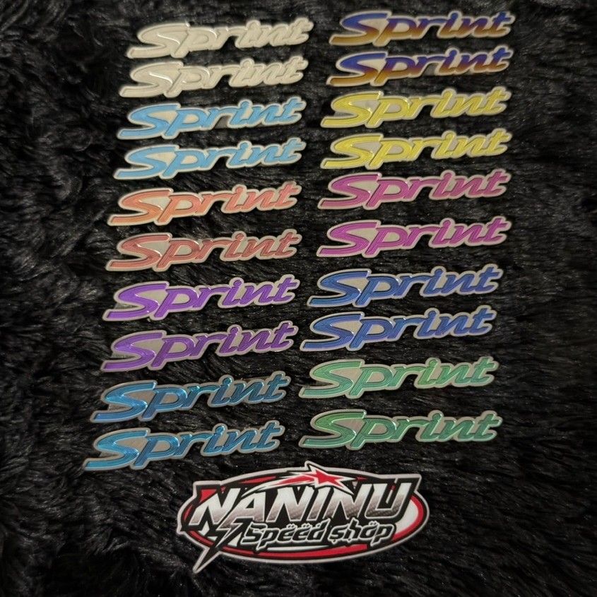 Emblem Sprint Vespa Matic Titan Small