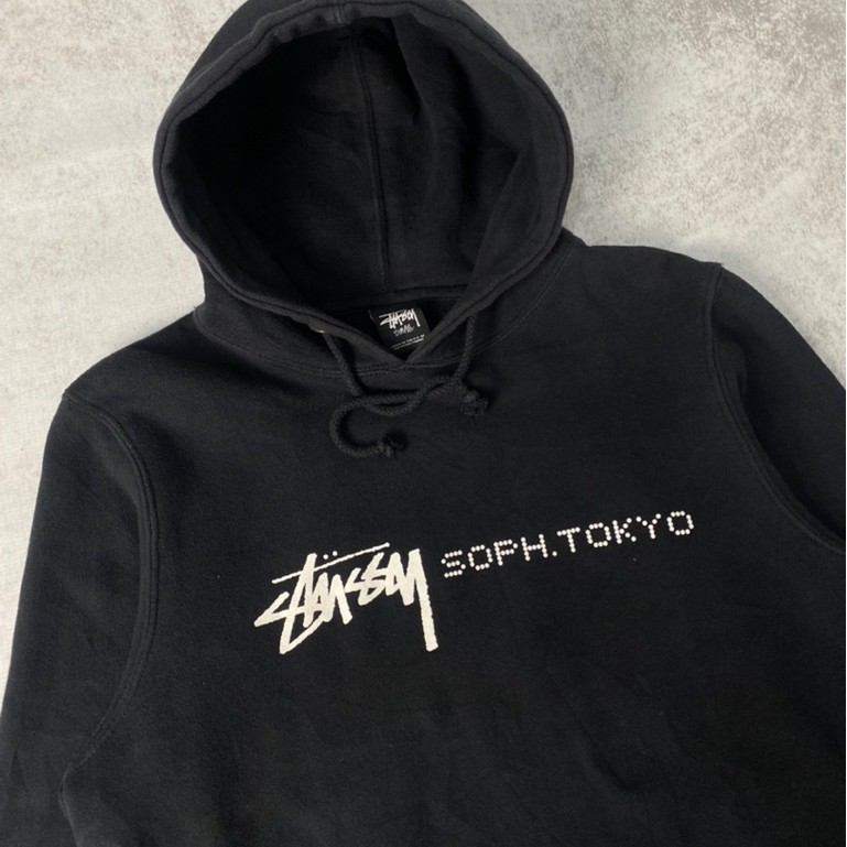 Stussy X Sophnet Tokyo Hoodie - Black