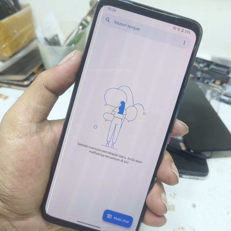 lcd rog phone 6 dan rog 7 ori minus