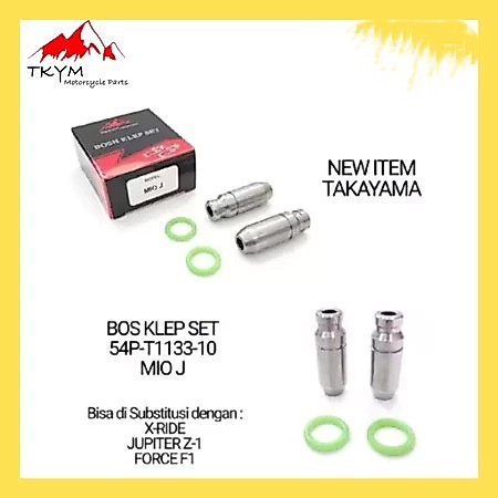 TAKAYAMA TKYM BOS KLEP BOTOL KLEP MIO J 100% ORIGINAL