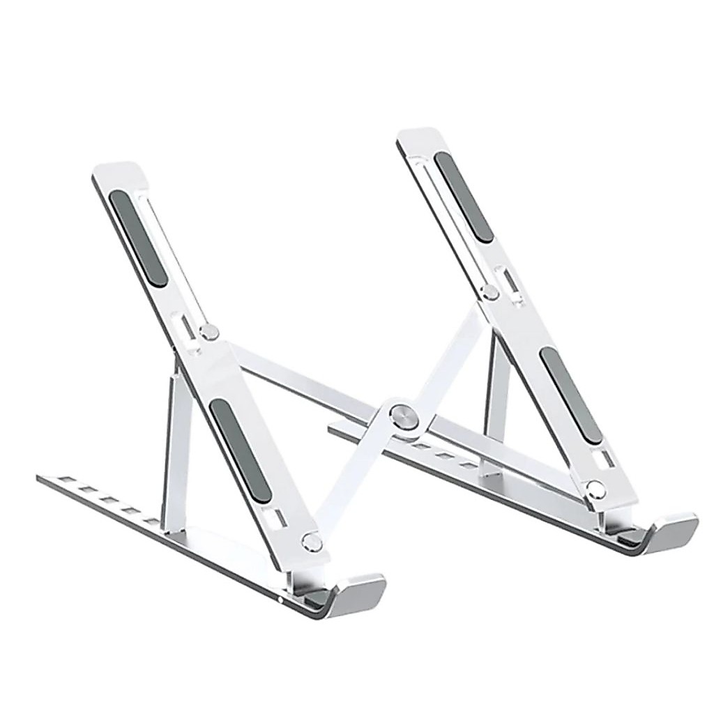 Laptop Stand Aluminium Buat Laptop Tablet Notebook Anti Slip Stand Laptop Portable Kuat Kokoh
