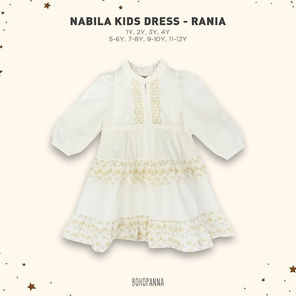 Wajib Punya Bohopanna - Raya Collection 2026 Nabila Kids Dress Gamis Hijab Anak Bohopanna Boho Panna