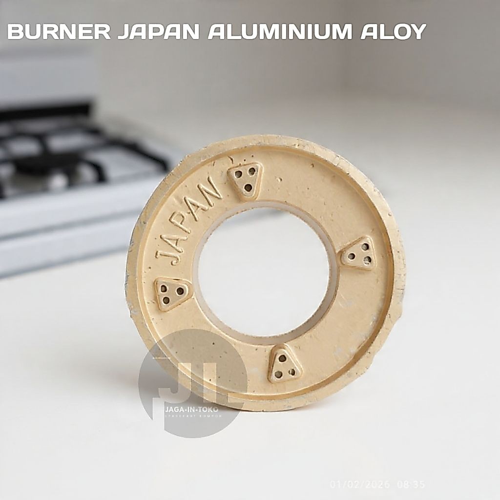 BURNER UNIVERSAL JAPAN ALUMINIUM/KOMPOR RRT/BURNER AIRLUX,PANALUX.ZUKO.WINNGAS DLL