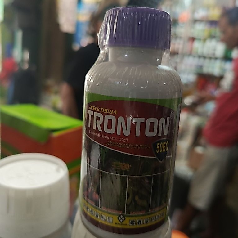 Grosir / TRONTON 50 EC - 100ml / Insektisida Tronton Basmi Hama Putih Palsu, Ulat Grayak, dll / Emam