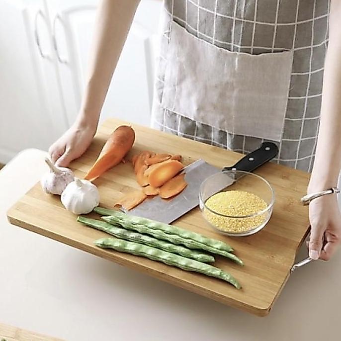 Talenan Bambu ukuran besar / Bamboo cutting board / chopping board