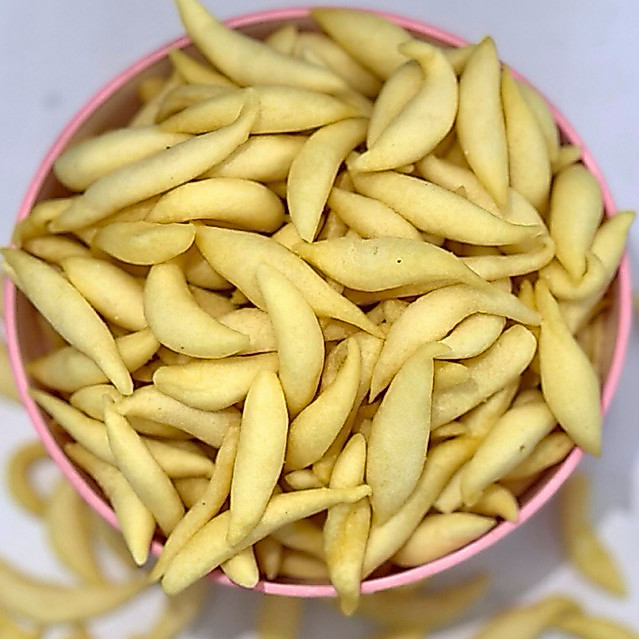 500gram Cemilan Snack Telur Gabus Keju 500gram - Renyah, Gurih, Halal