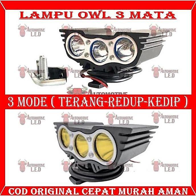 TERLARIS LAMPU TEMBAK 3 MATA ULTRAFIRE LED CREE 30 WATT