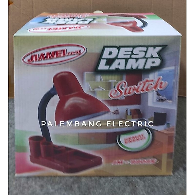 Lampu meja/ lampu belajar dengan tiang fleksibel