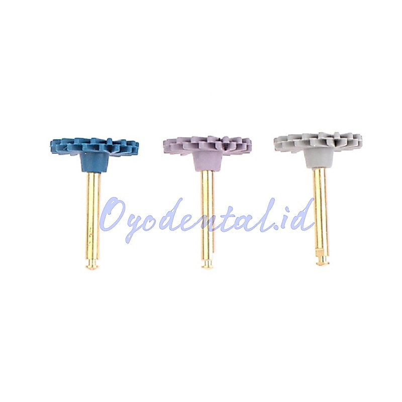Dental bur diacomp Soflex twist / alat poles gigi eve composite / komposit polishing