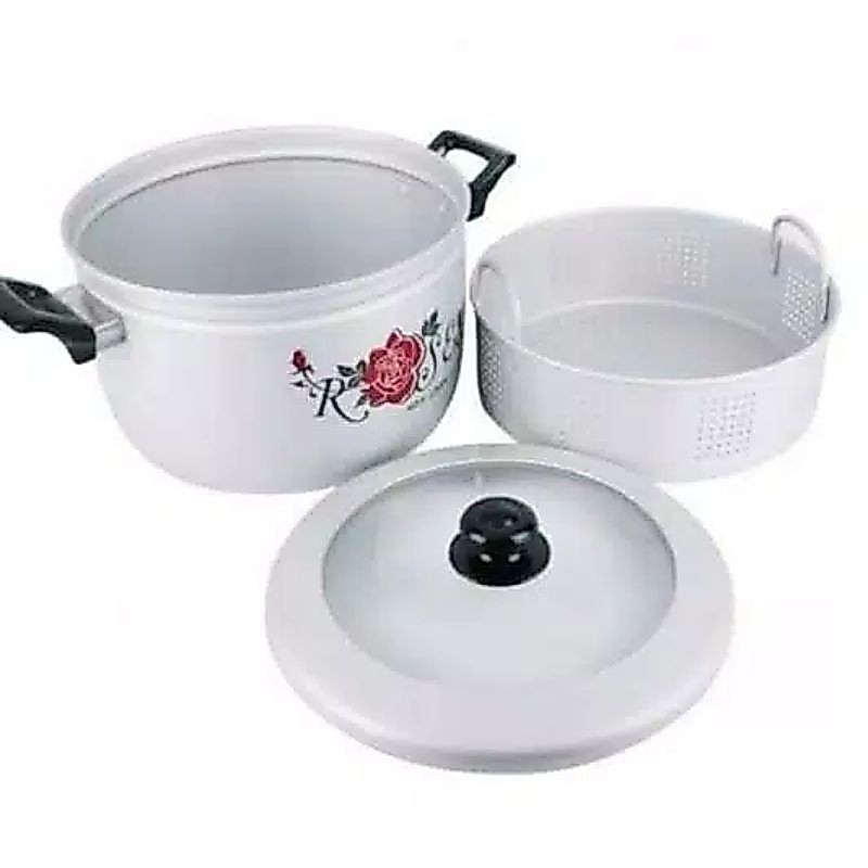 PANCI STEAMER  MULTI FUNGSI PANCA GUNA MASPION 30CM/PANCI KUKUS MASPION