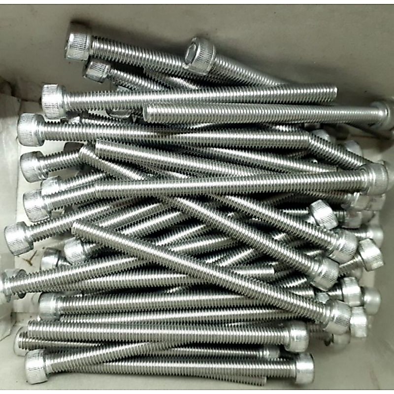 BAUT L M6 X 50 STAINLESS SUS 304 BAUT L STAINLESS M6X50 SS ANTI KARAT
