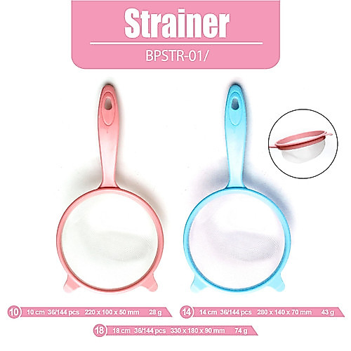 Strainer Saringan Penyaring  Saringan Dapur Saringan Masak 10cm - CATALINA BPSTR-01/10