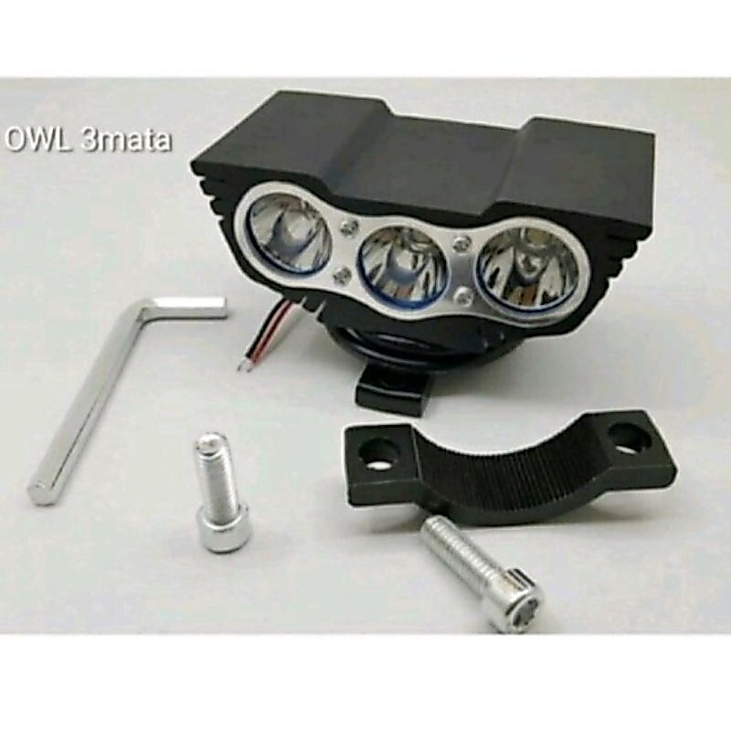 lampu tembak LED 3 mata 30watt cree