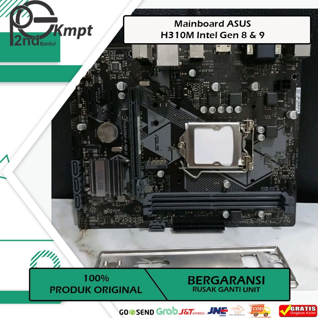 Mainboard Motherboard mobo ASUS H310M Intel Gen 8 & 9