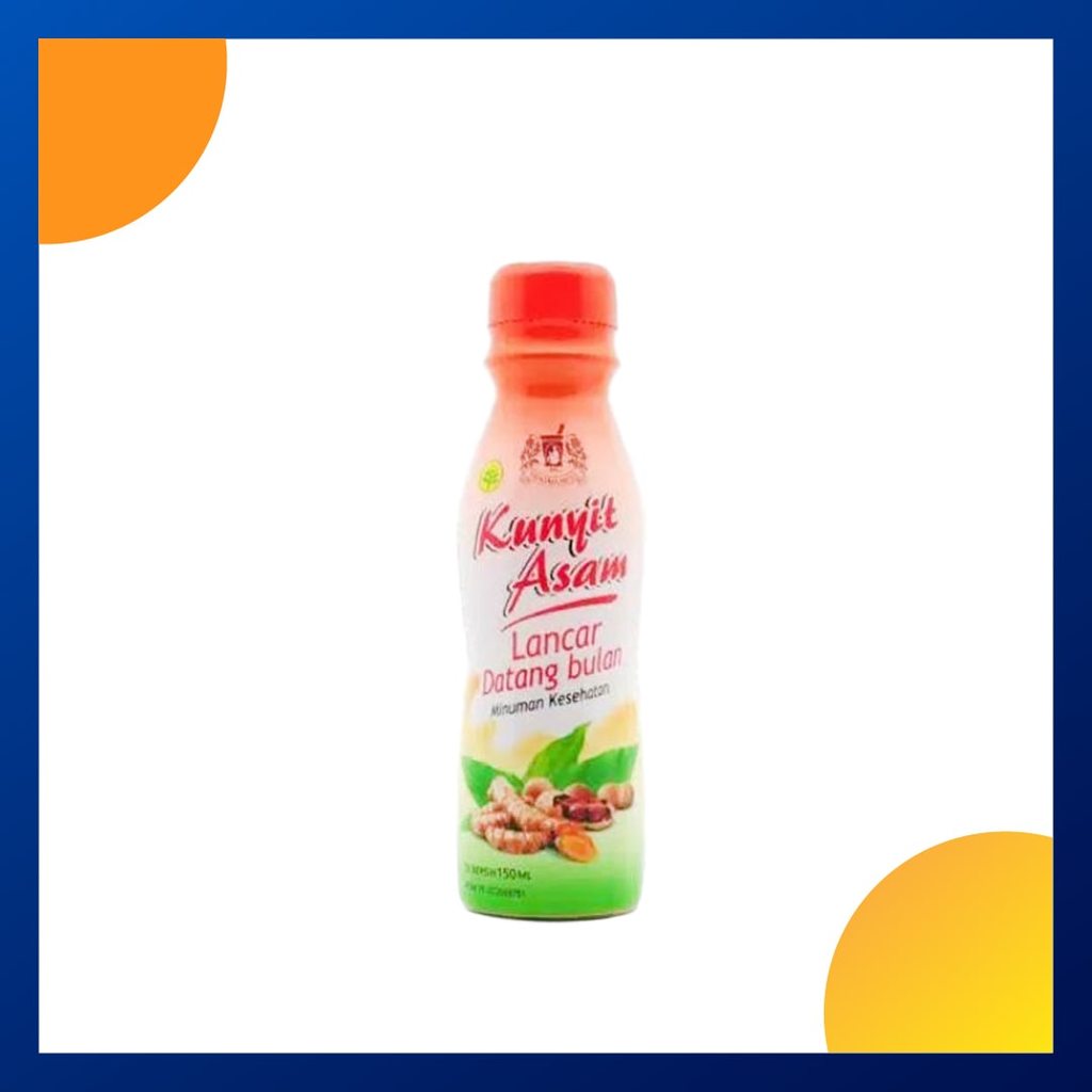 Sidomuncul Kunyit Asem Lancar Datang Bulan 150 Ml Botol