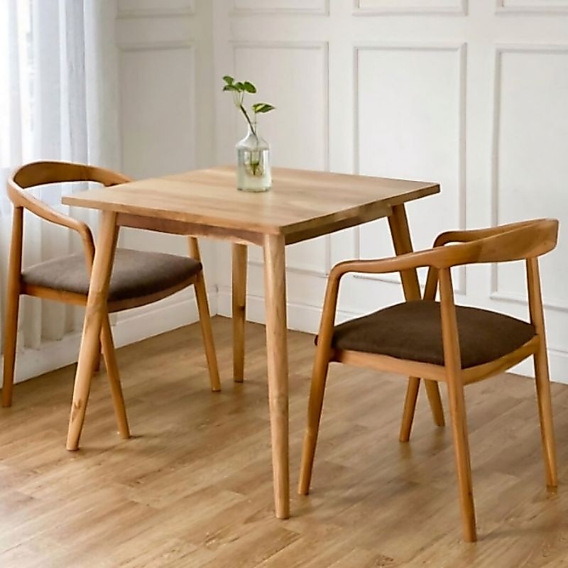 Set meja makan kursi cafe set meja meja makan set meja cafe set meja cafe jati mininalis