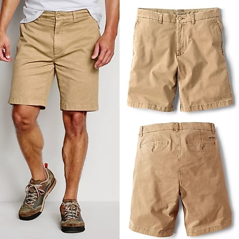 Orvis Angler Chino Shorts | Celana Pendek Pria Stretch Lembut Bahan Tebal Adem