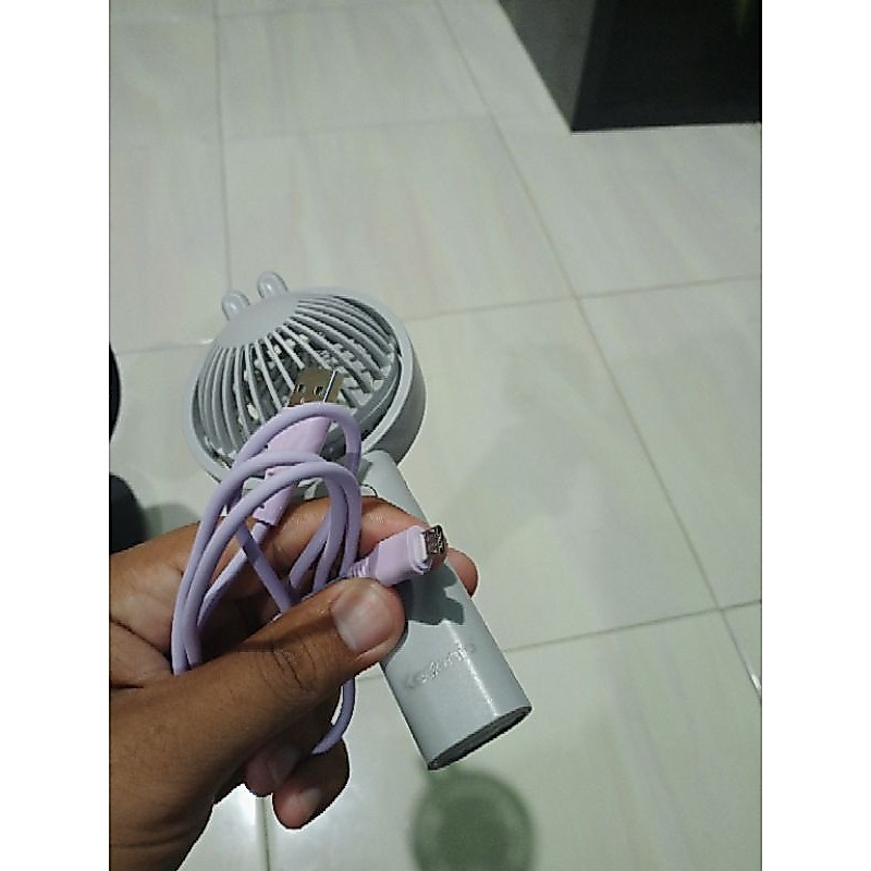Kabel Charger Kipas Angin Karakter Portable Kabel Charger Kipas Angin Micro USB