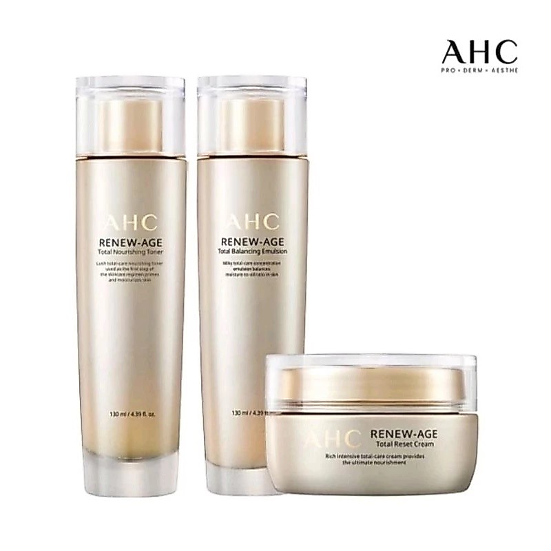 AHC Renew-Age Total Reset Cream Korea Moisturizer Skincare